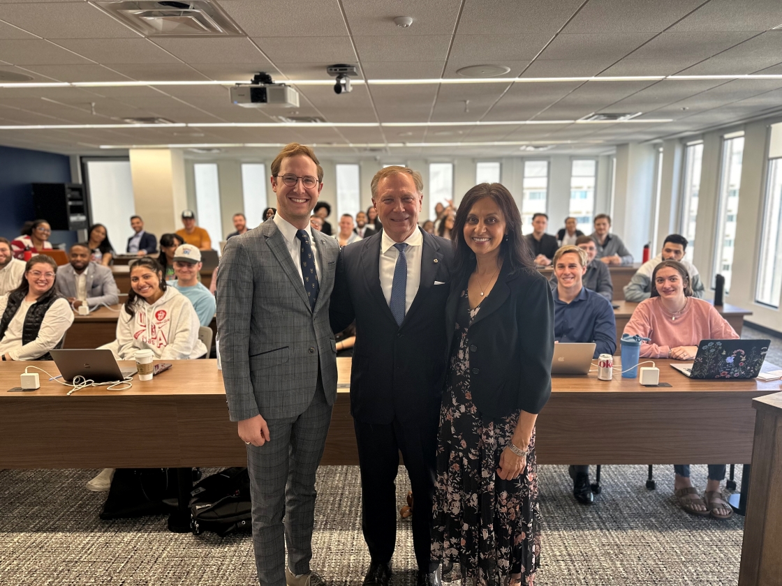 Attorney Bill Lundy Discusses Federal Preemption and Legal Advocacy with Professor Malempati’s Constitutional Law Class